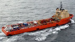 The platform supply vessel Kobe Chouest.