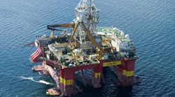The semisubmersible Stena Don.