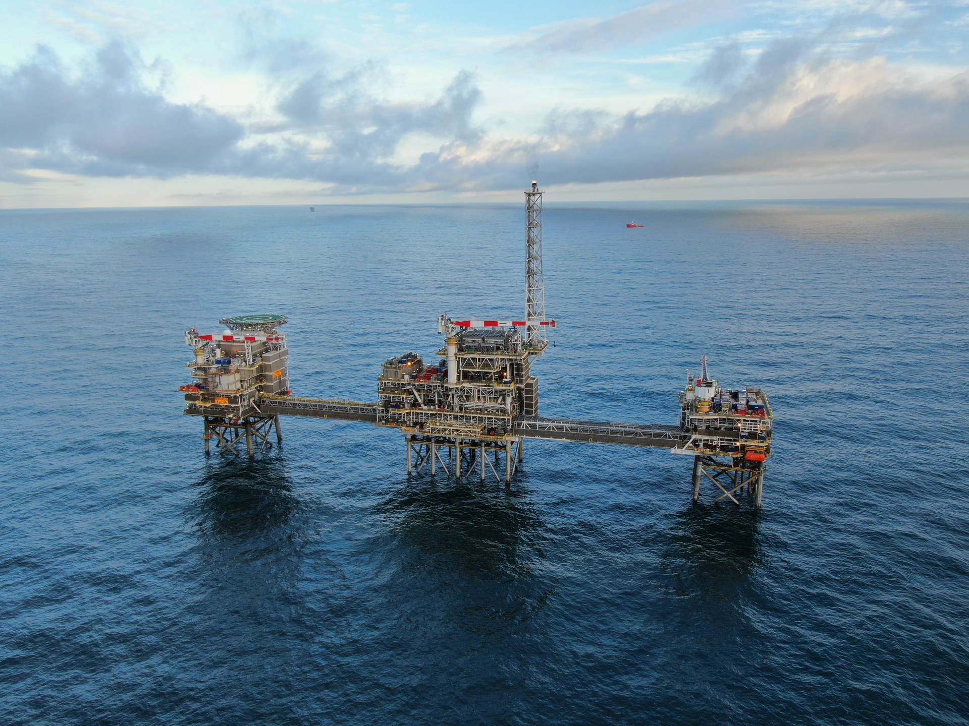 The Cygnus gas field complex in the UK southern North Sea.