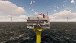 F e w Baltic Ii Offshore Wind Farm In Poland Substation