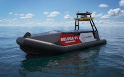 The Beluga 01 is a Mariner-class USV. The Beluga 01 is a Mariner-class USV.