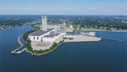 Rendering of the Brayton Point plant. Rendering of the Brayton Point plant.