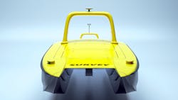 Subsea Europe Services’ fully electric Mantas T12 Unmanned Surface Vehicle. Subsea Europe Services’ fully electric Mantas T12 Unmanned Surface Vehicle.
