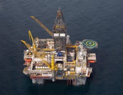 The semisubmersible Development Driller III drilled the appraisal wells offshore Trinidad and Tobago. The semisubmersible Development Driller III drilled the appraisal wells offshore Trinidad and Tobago.