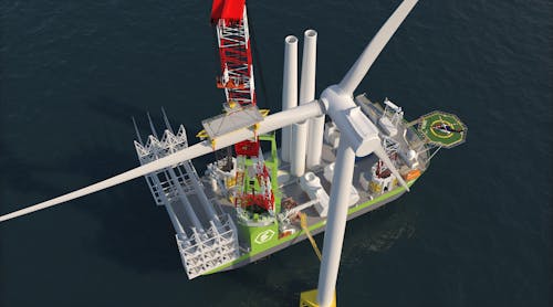 Eneti Wind Turbine Installation Vessel
