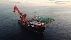 The HOS Warland is a DP-2 310ES multi-purpose service vessel. The HOS Warland is a DP-2 310ES multi-purpose service vessel.