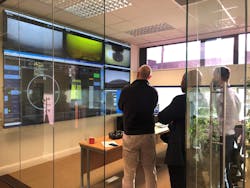 The Modus Command and Control Centre allows operators to remotely pilot the HAUV and upload and initiate fully autonomous missions. The Modus Command and Control Centre allows operators to remotely pilot the HAUV and upload and initiate fully autonomous missions.