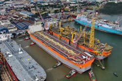 The Fpso Prosperity Hull And Liza Unity Sbm Offshore