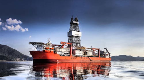 Seadrill&rsquo;s West Tellus has been working for Shell offshore Brazil.