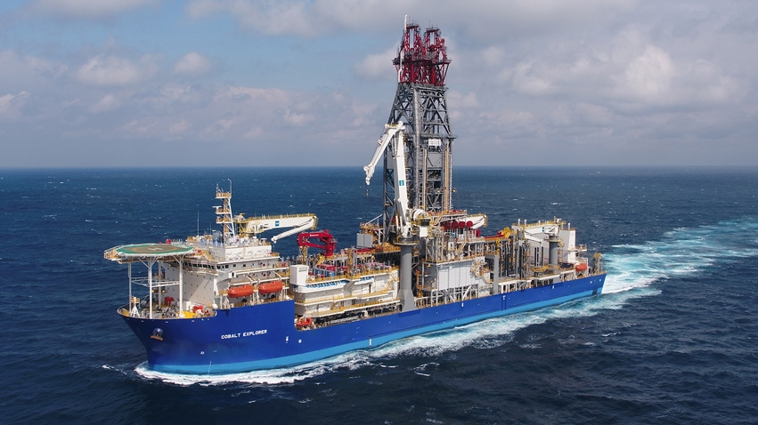 Cobalt Explorer drillship on its way to Turkey Offshore