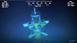 Dril-Quip BB IIe low-pressure housing run and landed at the seafloor. Dril-Quip BB IIe low-pressure housing run and landed at the seafloor.