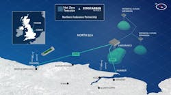 The Northern Endurance Partnership plan to take CO2 captured from various industrial sites in northeast England to the Endurance aquifer for subsea storage.