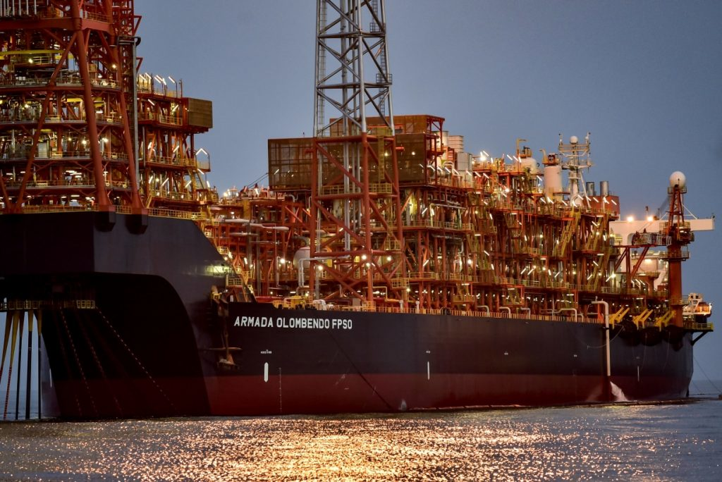 The Armada Olombendo offshore Angola.