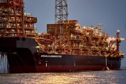 The Armada Olombendo offshore Angola. The Armada Olombendo offshore Angola.