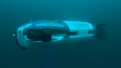 Oceaneering&rsquo;s Freedom AUV/ROV can carry out pipeline survey, seabed survey, close visual inspection and light intervention activities.