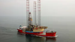 The harsh environment jackup Maersk Resolve.