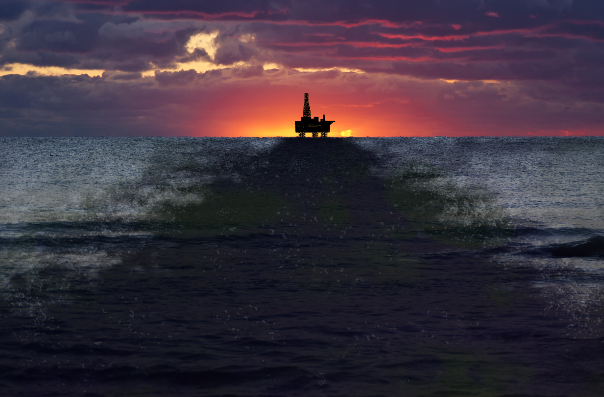 Offshore Sunrise Dreamstime L 14776470