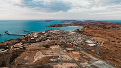 The Karratha Gas Plant. The Karratha Gas Plant.
