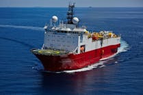 The seismic data acquisition vessel Polar Marquis.