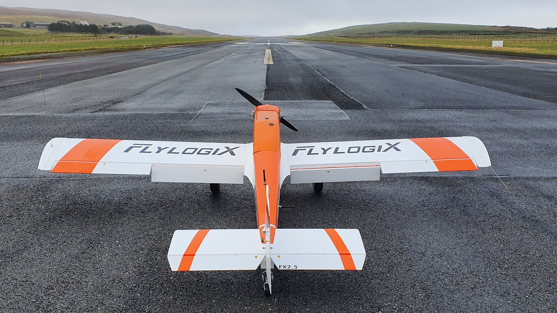 Flylogix&rsquo;s unmanned aerial vehicle.