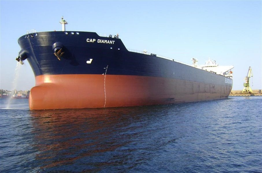 The Cap Diamant entered a shipyard in Bahrain last month for the conversion process.