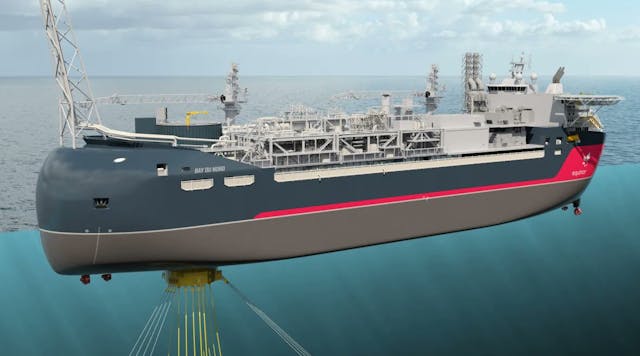 The proposed Bay Du Nord FPSO.