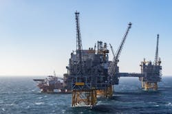 The Johan Sverdrup Phase 2 processing platform has been successfully installed, with first oil firmly on track for fourth-quarter 2022. The Johan Sverdrup Phase 2 processing platform has been successfully installed, with first oil firmly on track for fourth-quarter 2022.