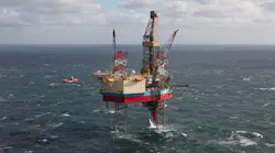 The harsh environment jackup Maersk Resolute.