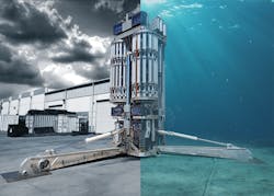 The PROD5 remotely operated drill. The PROD5 remotely operated drill.