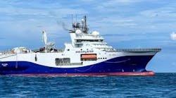 The Shearwater GeoServices Geo Coral vessel.