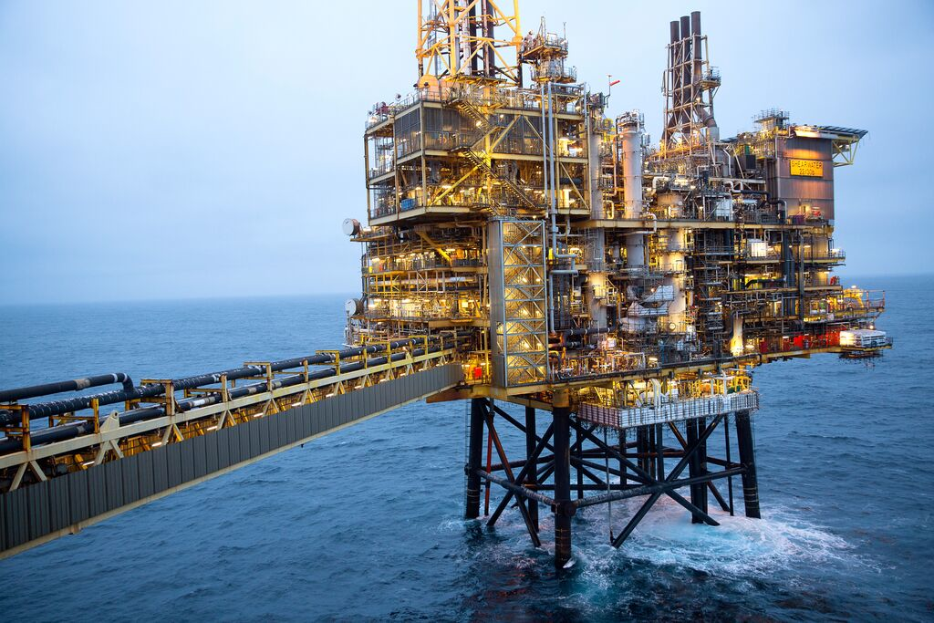 Shell North Sea Offshore Platform