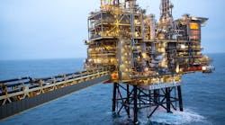 Shell North Sea Offshore Platform Shell North Sea Offshore Platform