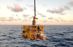 The Subsea 2.0 tree is deployed offshore Brazil.