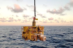 The Subsea 2.0 tree is deployed offshore Brazil. The Subsea 2.0 tree is deployed offshore Brazil.