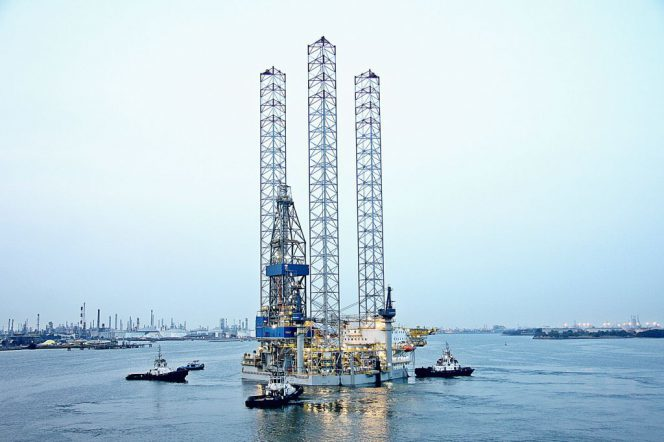 Noble Corp.'s Houston Colbert jackup