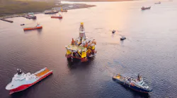 Offshore Oil Rig Guyana Dreamstime M 162220944