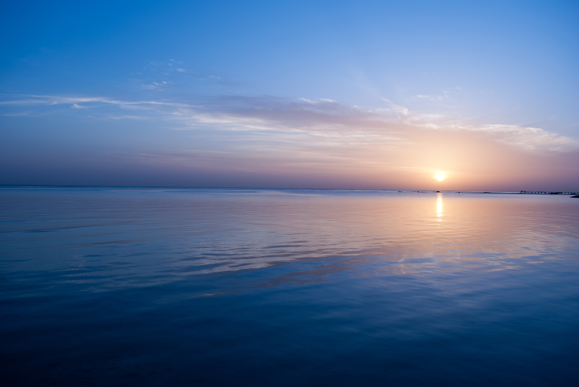 Sunset Over Ocean Red Sea Dreamstime M 111339220 624f0e1940d02