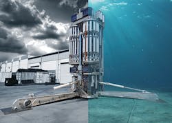 The Acteon portable, remotely operated drill, PROD5, is ready to be deployed offshore. The Acteon portable, remotely operated drill, PROD5, is ready to be deployed offshore.