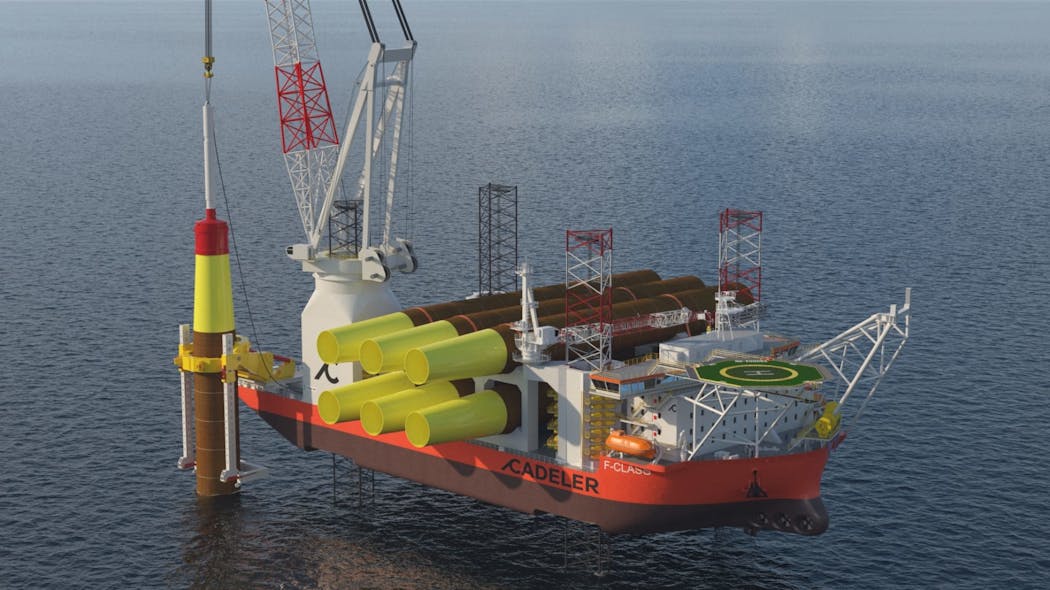 Cadeler&rsquo;s new foundation installation vessel will be built by COSCO Shipping (Qidong) Offshore.