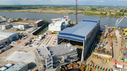 The platform’s sailaway is planned for this summer, and the windfarm should be operational in 2023.