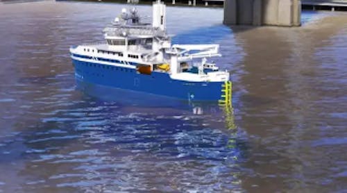 The plug-in hybrid service operations vessel was selected by Empire Wind.