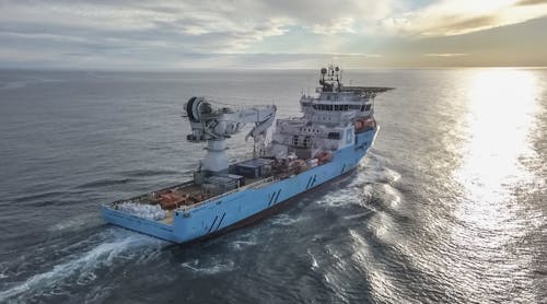 The Maersk Forza subsea support vessel will perform the offshore marine operations for Esso Angola in Block 15.