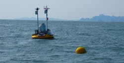 Using metocean buoys, Fugro measures wind resource to ensure generation capacity is maximized through the site location and concept design. Using metocean buoys, Fugro measures wind resource to ensure generation capacity is maximized through the site location and concept design.