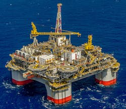 Chevron is one of the top leaseholders in the deepwater Gulf of Mexico, operating facilities that include Jack/St. Malo (pictured), Tahiti and Blind Faith, while also holding an interest in the Mad Dog, Tubular Bells, Caesar/Tonga and Perdido fields. Chevron is one of the top leaseholders in the deepwater Gulf of Mexico, operating facilities that include Jack/St. Malo (pictured), Tahiti and Blind Faith, while also holding an interest in the Mad Dog, Tubular Bells, Caesar/Tonga and Perdido fields.