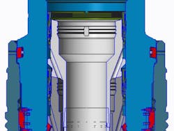 The MS-800 subsea wellhead system was designed to offer more flexible casing program designs and larger completion options. The MS-800 subsea wellhead system was designed to offer more flexible casing program designs and larger completion options.