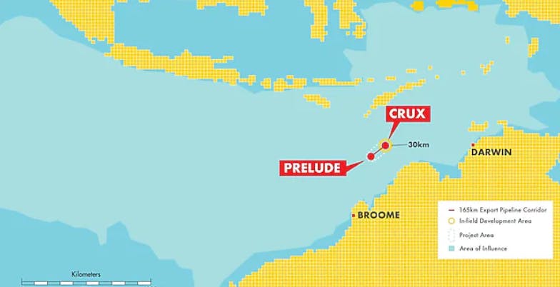 Shell forging ahead with Crux-Prelude tieback offshore Australia | Offshore