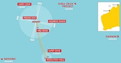 Prelude Operational Area Map By Shell Prelude Operational Area Map By Shell