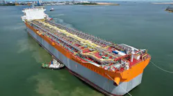 Work in drydock on FPSO Prosperity has finished with the mooring and riser support systems installed.