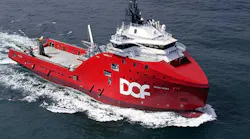 Skandi Angra is a high-powered anchor handling vessel designed for field installation operations across a wide range of water depths and environmental conditions.