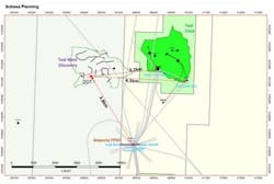 The illustration depicts the Teal West tieback to the Anasuria FPSO. The illustration depicts the Teal West tieback to the Anasuria FPSO.